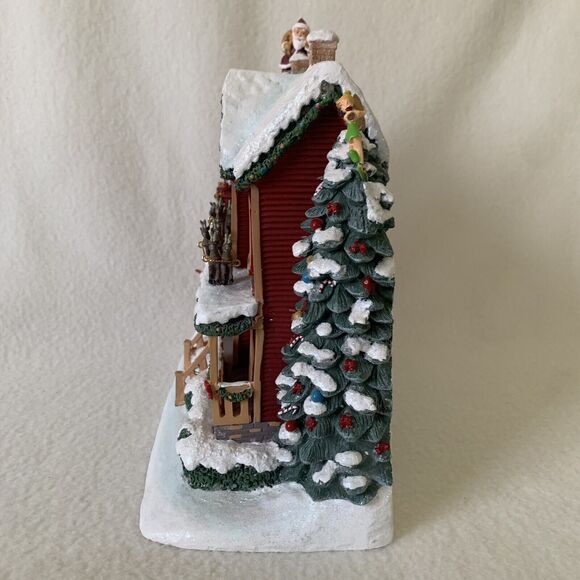 Bradford Exchange Disney Twas The Night Before Christmas Illuminated House Story - Picture 4 of 16